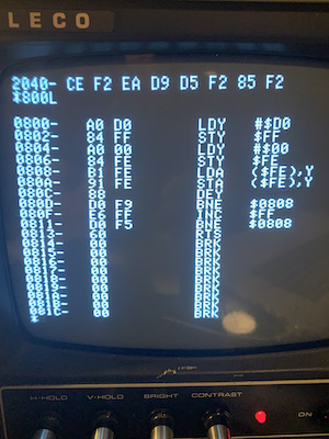 Copy ROM to language card RAM